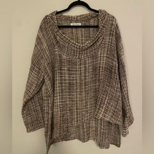 Yasuko Kurisaka 100% Cotton Hand Woven Blouse